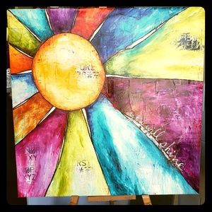 "Colors of Sunlight" Post-Impressionistic Modern